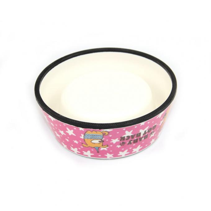 Boa reputação Pet Travel Bowl/Covered Pet Food Bowl com novo design 2