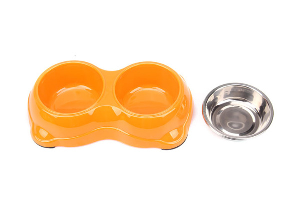 Fornecimento de fábrica de alta qualidade Double Pet Water& Food Bowl 3