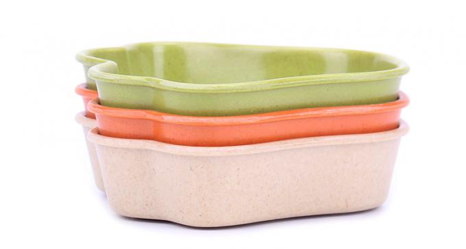 Preço razoável Copo de comida de cachorro de bambú com o design mais recente 2