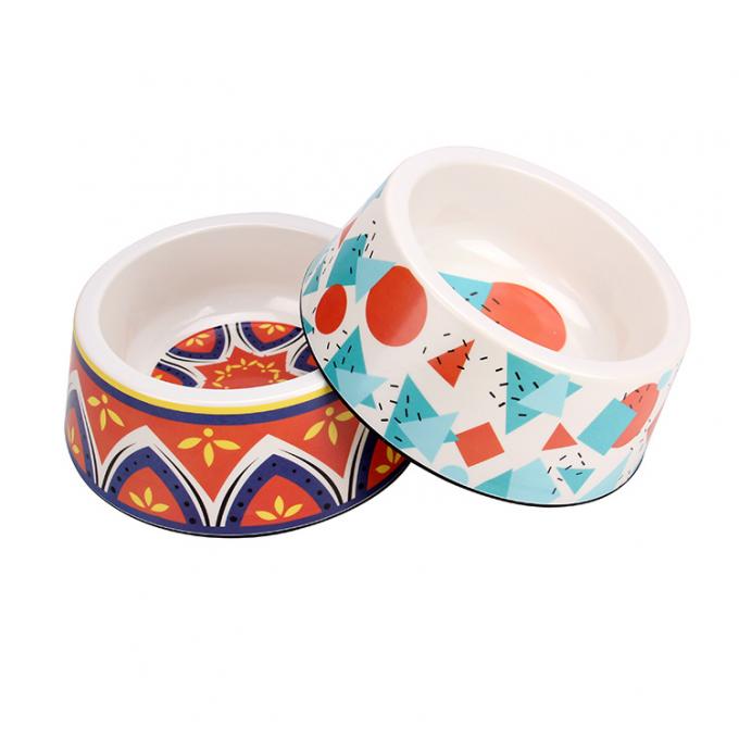 Melamina Yum Dog & Cat Pet Food Bowl - Lavadora de lou&ccedil;a Safe Pet Dish para comida ou &aacute;gua 2