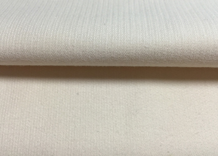 Branco / Beige Confort Stretch Corduroy Tecido de Vestuário High End Tecido