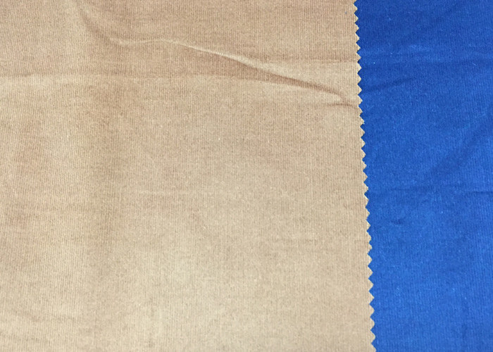 Índigo / Preto 28w Peso leve Tecido Corduroy 98 Algodão 2 Tecido Spandex