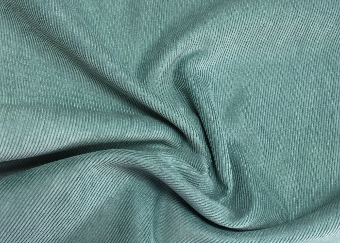 Vestuário de tecido de corduroy de nyloy tecido de corduroy verde cinza azul