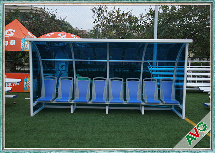 Equipamento de campo de futebol OEM Banco de substituição de futebol portátil para assentos VIP test123