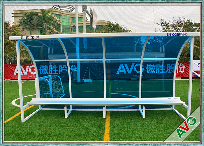 Futebol Subs Banco Futebol Equipamento de campo para abrigo de equipa ao ar livre 8 lugares
