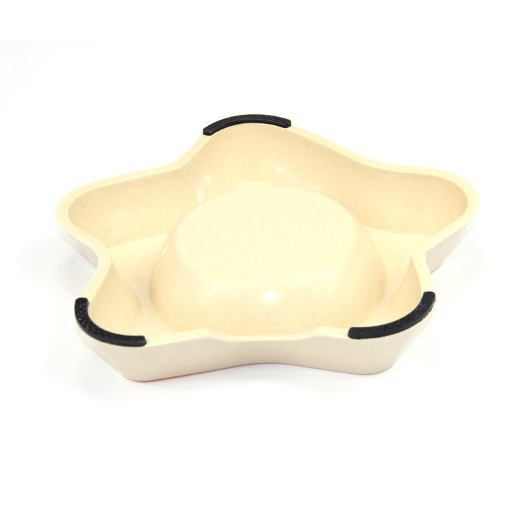 Quatro cores de bambú intestinos de cão / tigela com o último design
