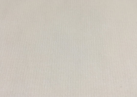 Branco / Beige Confort Stretch Corduroy Tecido de Vestuário High End Tecido