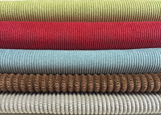 Vestuário de tecido de corduroy de nyloy tecido de corduroy verde cinza azul