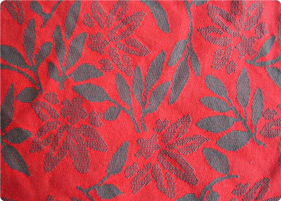 Vestido Jacquard Vermelho Leve Tecido Vestuário Tecido pelo pátio