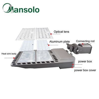 Golden fornecedor China fabricante de fundição a óleo 200w led casa de luz de rua abc