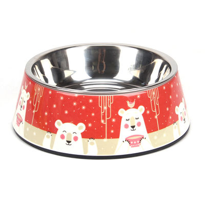 Boa reputação Pet Travel Bowl/Covered Pet Food Bowl com novo design