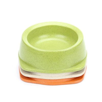 Novo estilo Pet Shop Fibra de bambu Pet Bowl Cat Bowl
