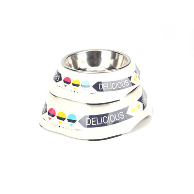 Bolso de Melamina e aço inoxidável para cães