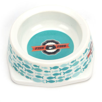 Anti-Formiga Pet Bowls para cães gatos redondo Água de plástico alimentador de alimentos recipiente de água