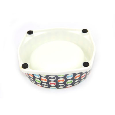 Anti-Formiga Pet Bowls para cães gatos redondo Água de plástico alimentador de alimentos recipiente de água
