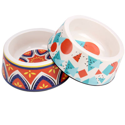 Melamina Yum Dog & Cat Pet Food Bowl - Lavadora de louça Safe Pet Dish para comida ou água