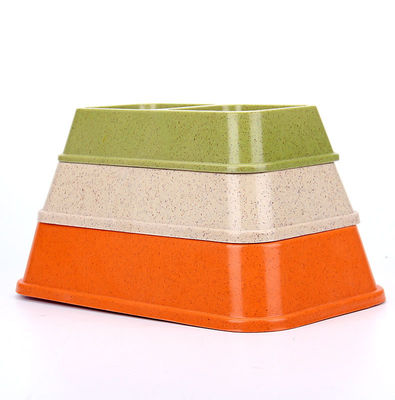 Sublimação de bambu duplo e colorido grande ou grande Cachorro de alimentos e água para animais de estimação