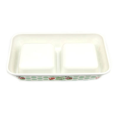 Copo de água de comida para cães e gatos de plástico duplo com boa qualidade