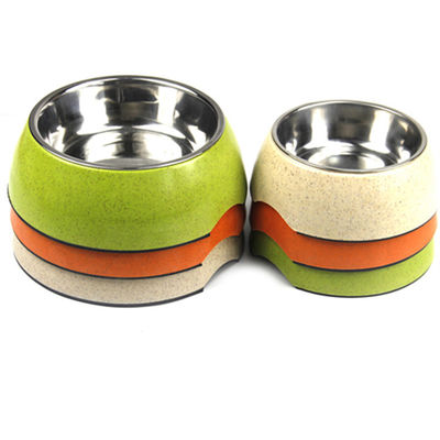 Produto de alimentação de filhotes de animais de estimação de aço inoxidável