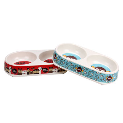 Copo de alimentação para cães e gatos com melamina dupla