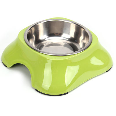 Grátis Nova Customização Cute Inox Pet Dog Bowl